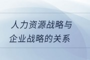 人力资源战略与企业战略的关系及企业战略的特征解析？